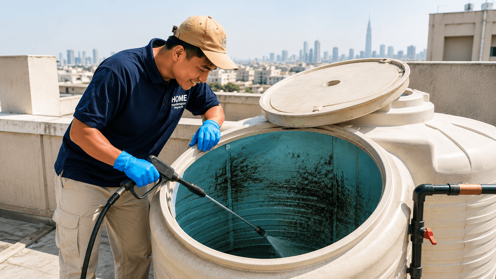 Water Tank Cleaning in Dubai: Why Summer Makes It Urgent